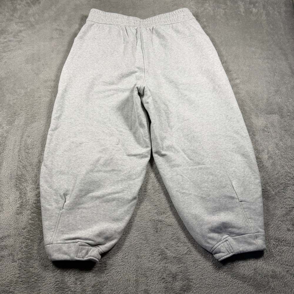 Lululemon Loungeful Oversized-Fit High Rise Jogger Women 8 Heathered Gray Fleece - Picture 2 of 8